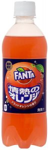 コンビニの人気飲み物（ジュース）「ファンタ　情熱のオレンジ」